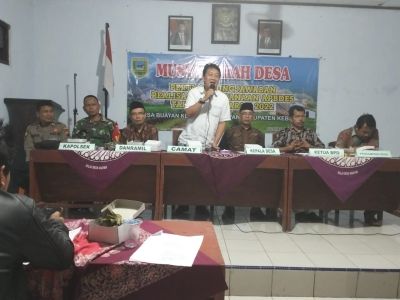 Musyawarah Desa Pertanggung Jawaban Realisasi APBDES 2022